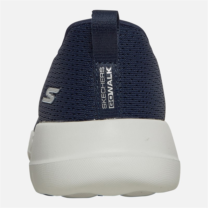 SKECHERS Womens Go Walk Joy Jaylene Trainers Navy/White