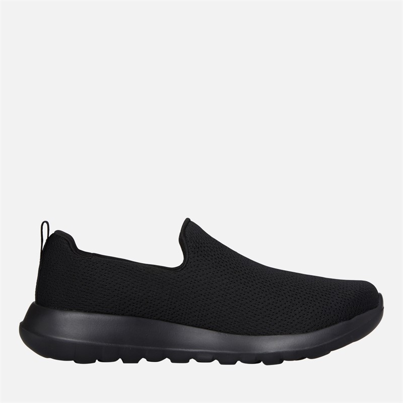 SKECHERS Mens Go Walk Max Ben Trainers Black/Black