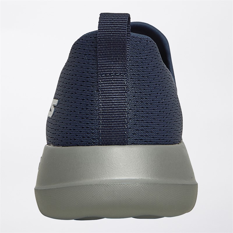 SKECHERS Mens Go Walk Max Ben Trainers Navy/Grey