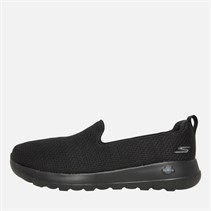 SKECHERS Womens Go Walk Joy Jaylene Trainers Black/Black