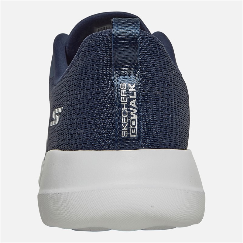 SKECHERS Womens Go Walk Joy Aurelia Trainers Navy/White