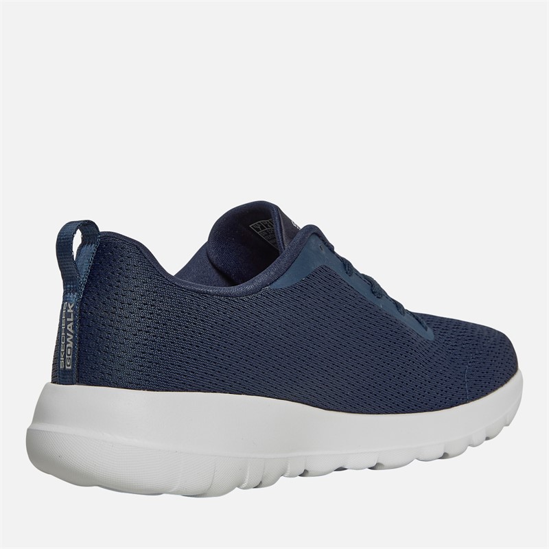 SKECHERS Womens Go Walk Joy Aurelia Trainers Navy/White