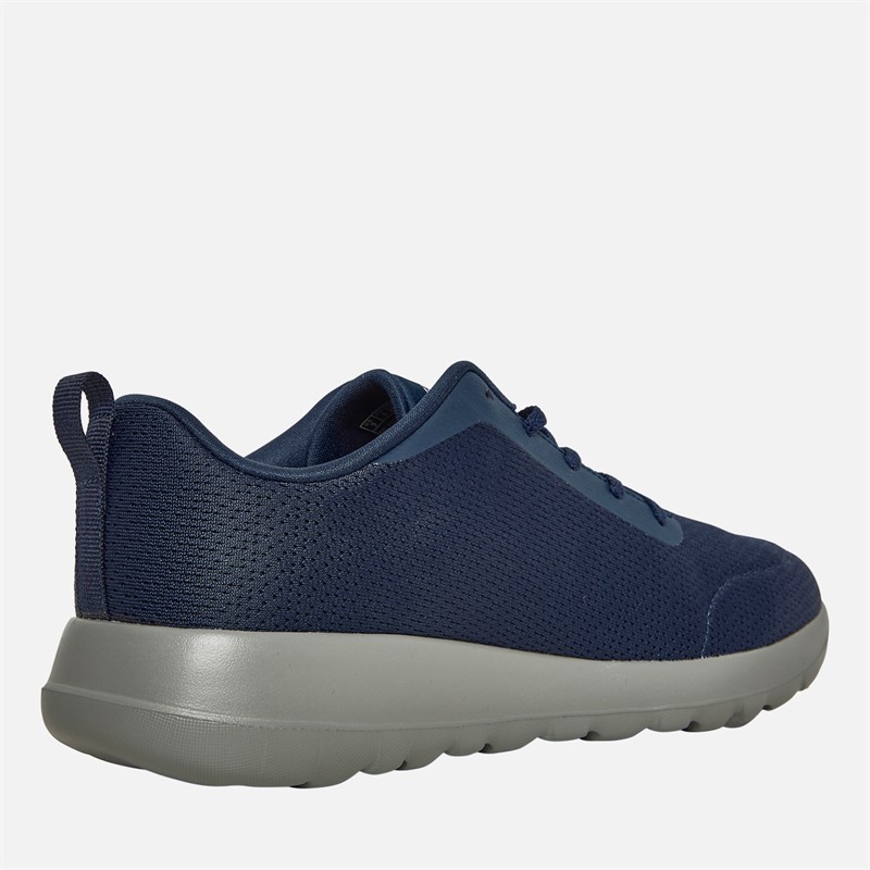SKECHERS Mens Go Walk Max Adir Trainers Navy/Grey