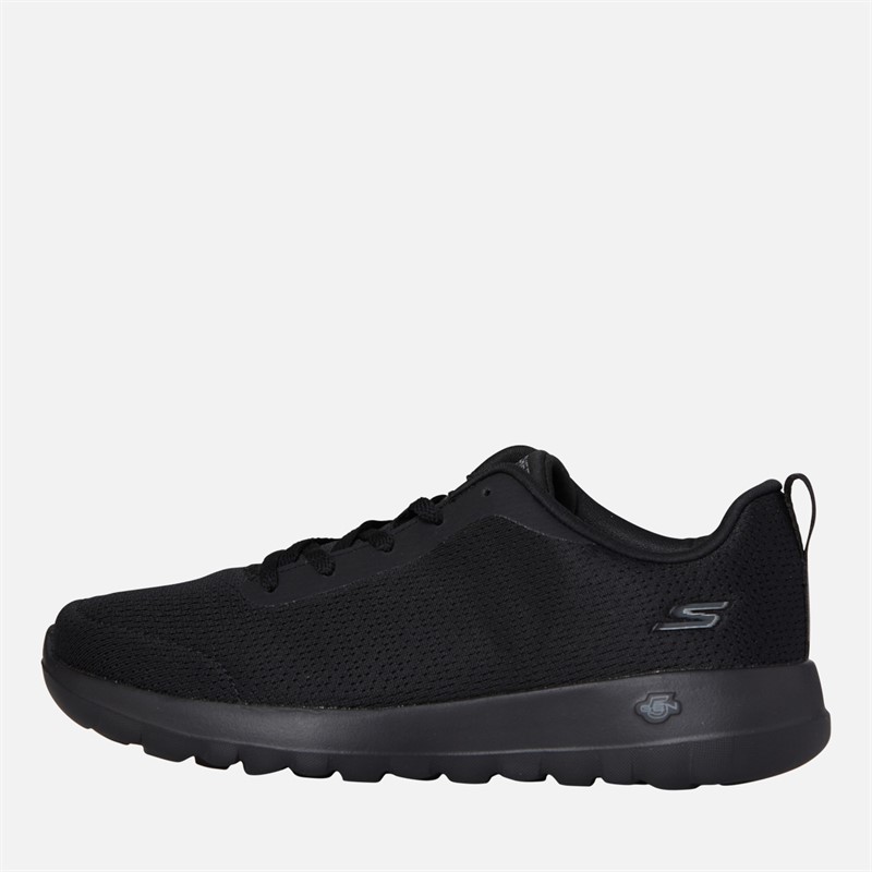 SKECHERS Womens Go Walk Trainers Joy Aurelia Black/Black - Size 8