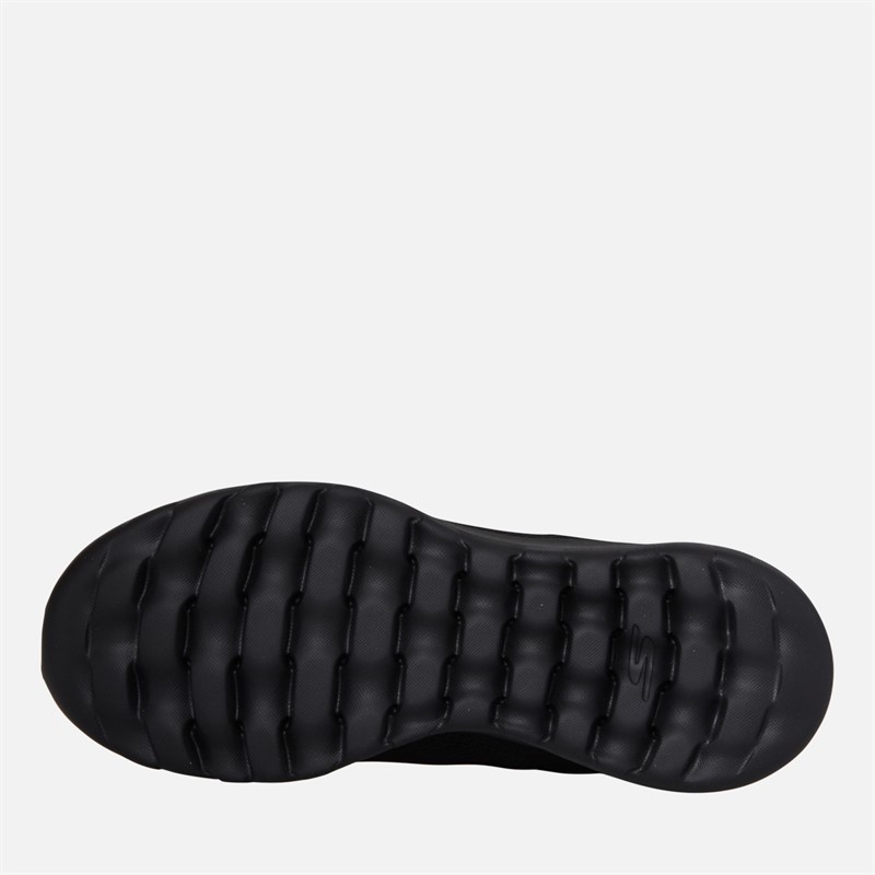 SKECHERS Womens Go Walk Joy Aurelia Trainers Black/Black