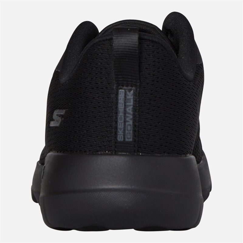 SKECHERS Womens Go Walk Joy Aurelia Trainers Black/Black
