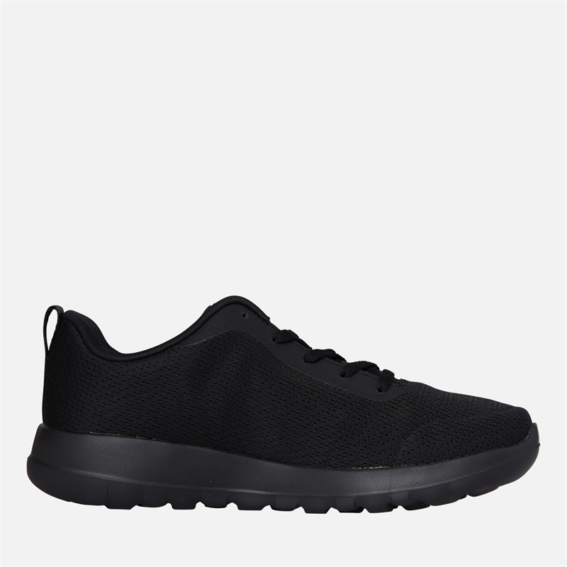 SKECHERS Womens Go Walk Joy Aurelia Trainers Black/Black