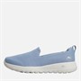 SKECHERS Womens Go Walk Joy Jaylene Trainers Light Blue/White