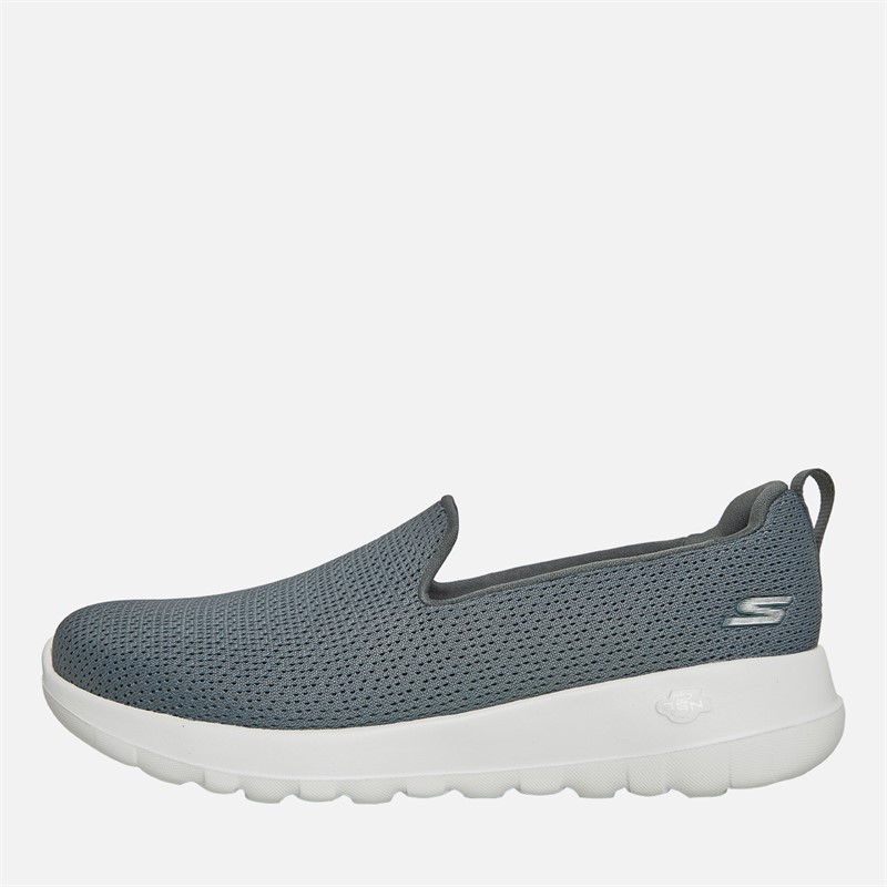 SKECHERS Womens Go Walk Joy Jaylene Trainers Charcoal/White