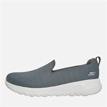 SKECHERS Womens Go Walk Joy Jaylene Trainers Charcoal/White