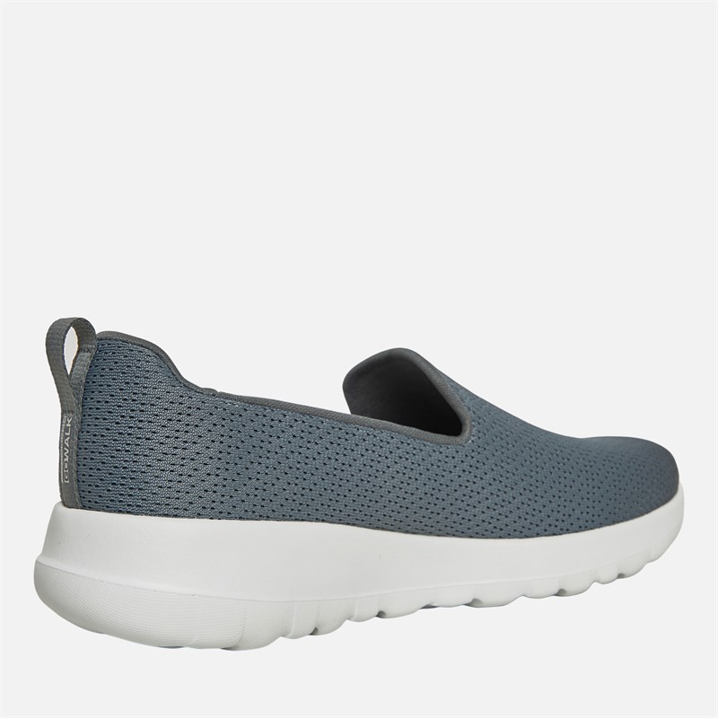 SKECHERS Womens Go Walk Joy Jaylene Trainers Charcoal/White