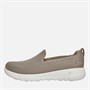 SKECHERS Womens Go Walk Joy Jaylene Trainers Taupe/White