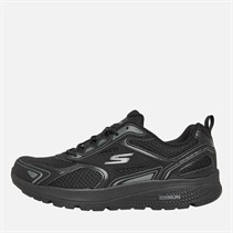 SKECHERS Mens Go Run Consistent Trainers Black/Charcoal