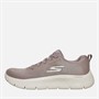 SKECHERS Womens Go Walk Flex Dazzing Smile Trainers Mauve