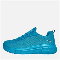 SKECHERS Womens Bobs Sport B Flex Visionary Essence Trainers Turquoise