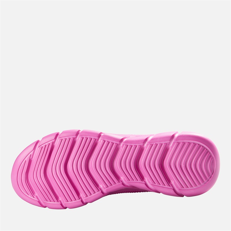 SKECHERS Womens Skechers Bobs Sport B Flex Visionary Essence Trainers Hot Pink