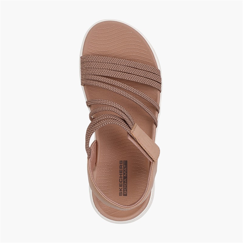 SKECHERS Sandales Go Walk Flex Femme Natural