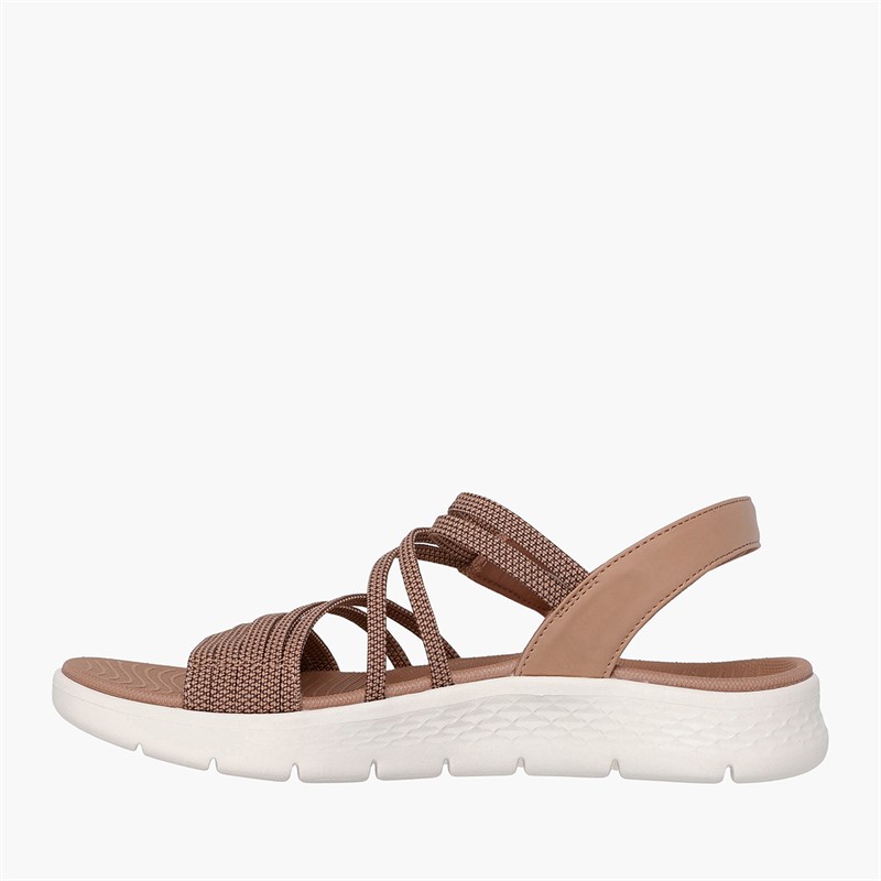 SKECHERS Sandales Go Walk Flex Femme Natural