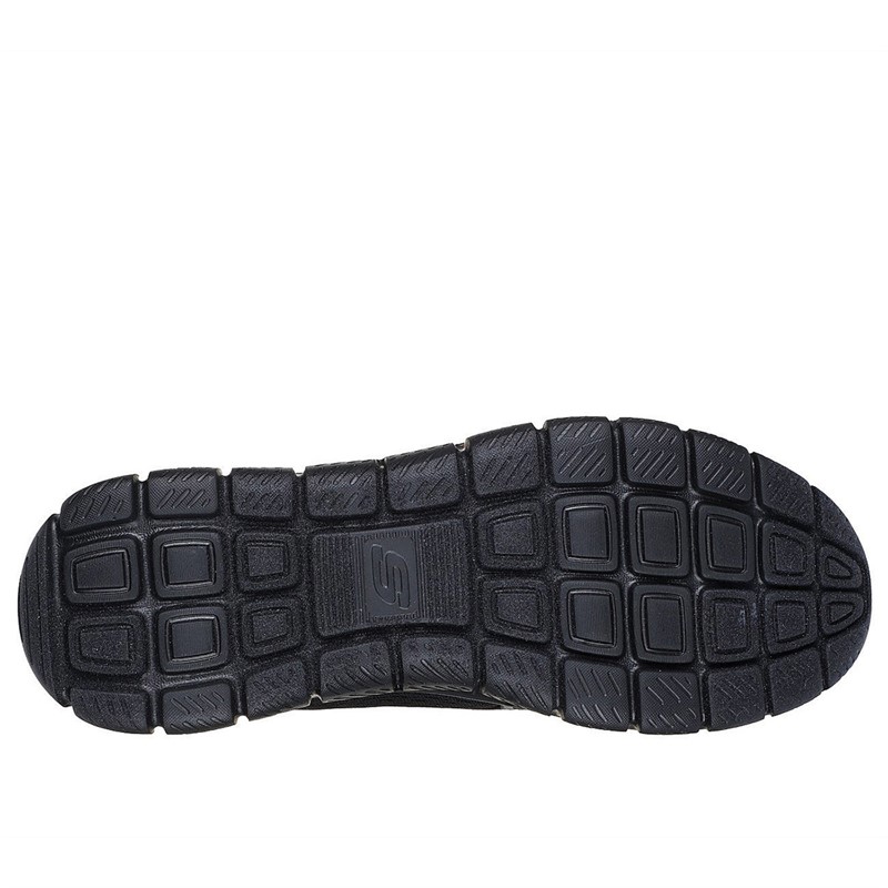 SKECHERS Heren Track Leshur Sneakers Zwart