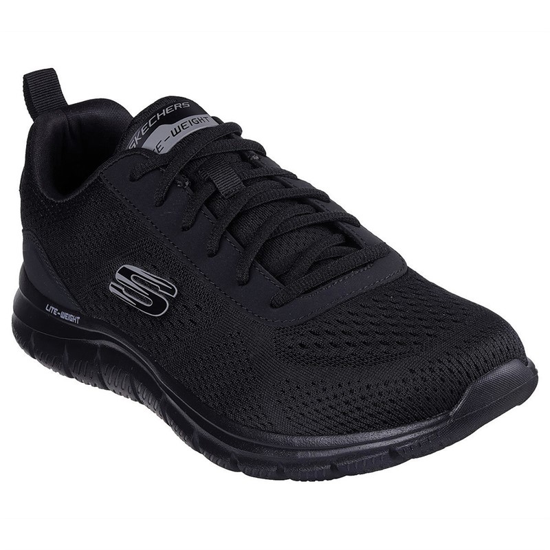SKECHERS Heren Track Leshur Sneakers Zwart