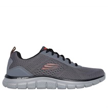 SKECHERS Baskets Track Leshur Homme Gris