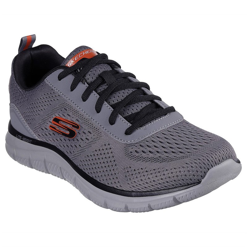 SKECHERS Heren Track Leshur Sneakers Grijs