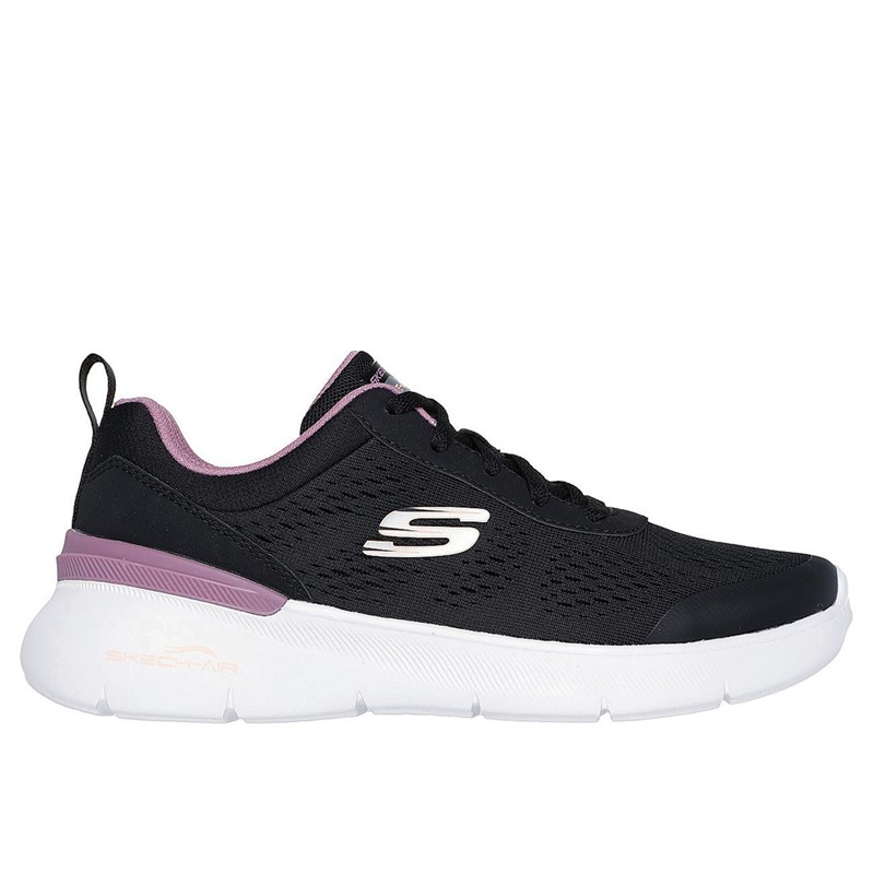 SKECHERS Dames Skech-Air Dynamight 2.0 New Heights Sneakers Zwart - Maat 40.0
