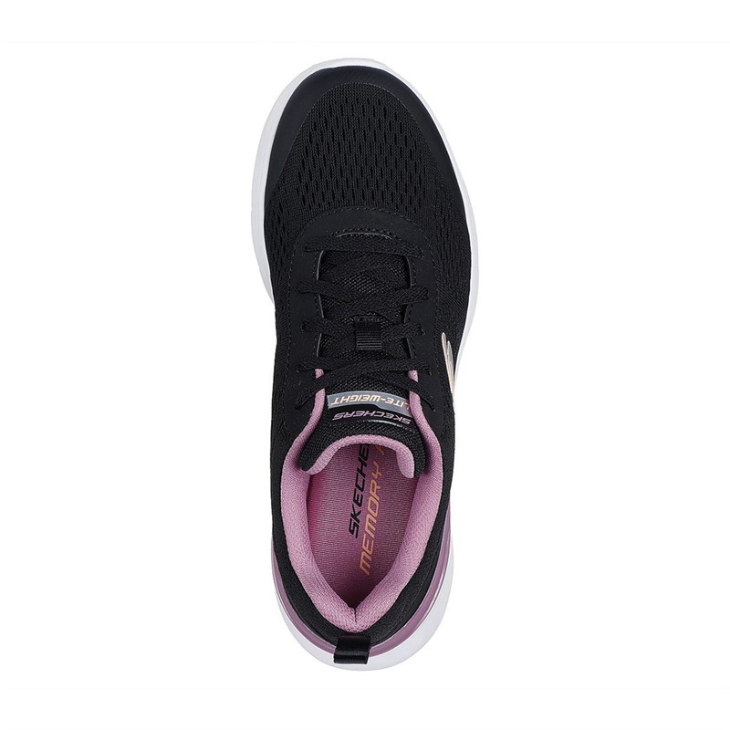 SKECHERS Dames Skech-Air Dynamight 2.0 New Heights Sneakers Zwart