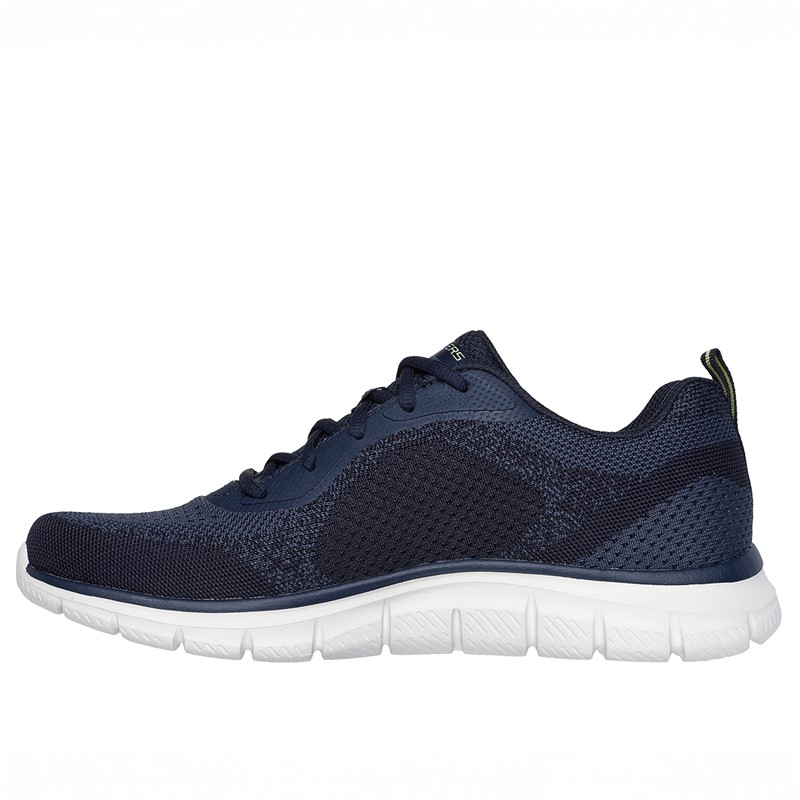 SKECHERS Herre Track Glendor Sneakers Navy
