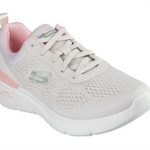SKECHERS Dames Skech Air Dynamight 2. 0 New Heights Sneakers Natural