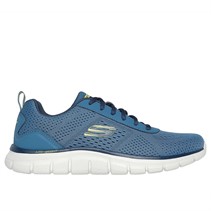 SKECHERS Herre Track Leshur Sneakers Blå