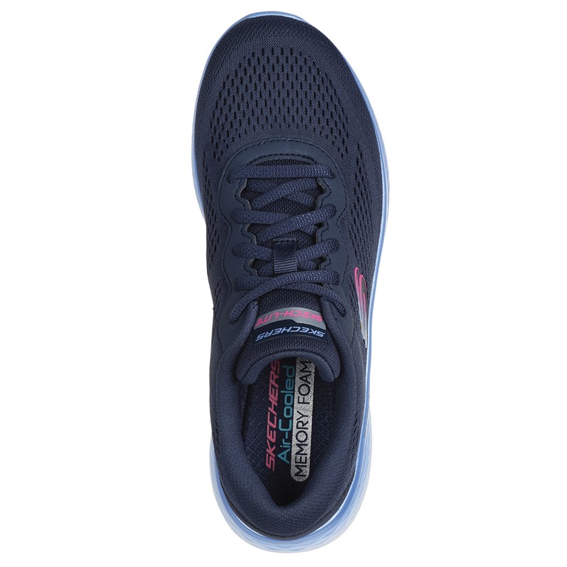 SKECHERS Womens Skech-Lite Pro Stunning Steps Trainers Navy/Blue
