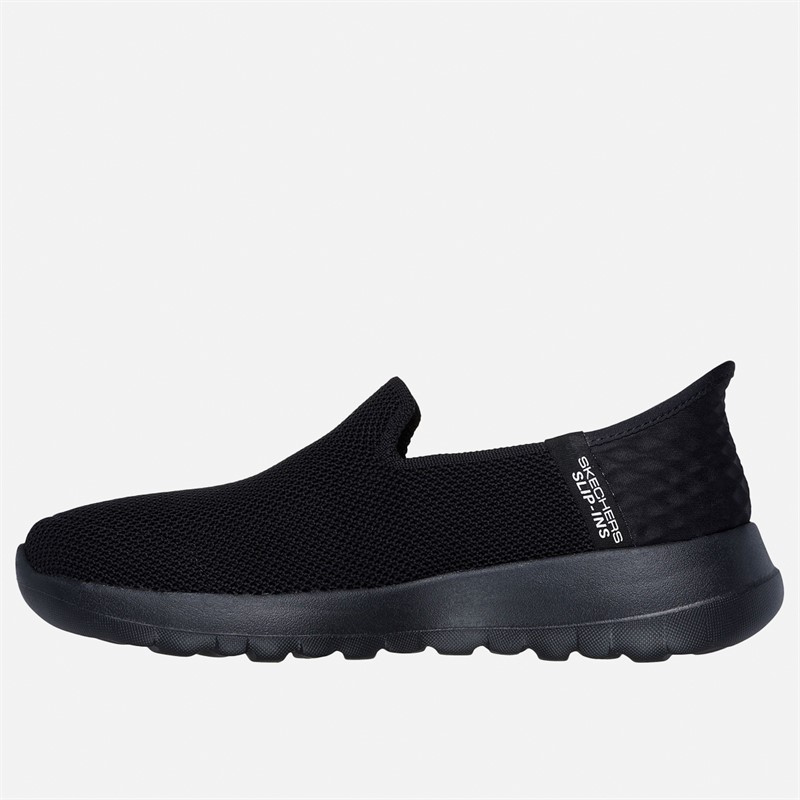 SKECHERS Womens Slip-Ins Go Walk Joy Vela Trainers Black