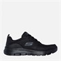 SKECHERS Mens Flex Advantage 5.0 Gano Trainers Black