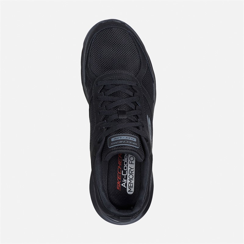 SKECHERS Mens Flex Advantage 5.0 Gano Trainers Black