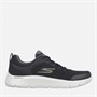 SKECHERS Mens Go Walk Flex Independent Trainers Black/Grey