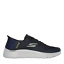 SKECHERS Mens Slip-Ins Go Walk Flex New World Trainers Navy/White/Lime