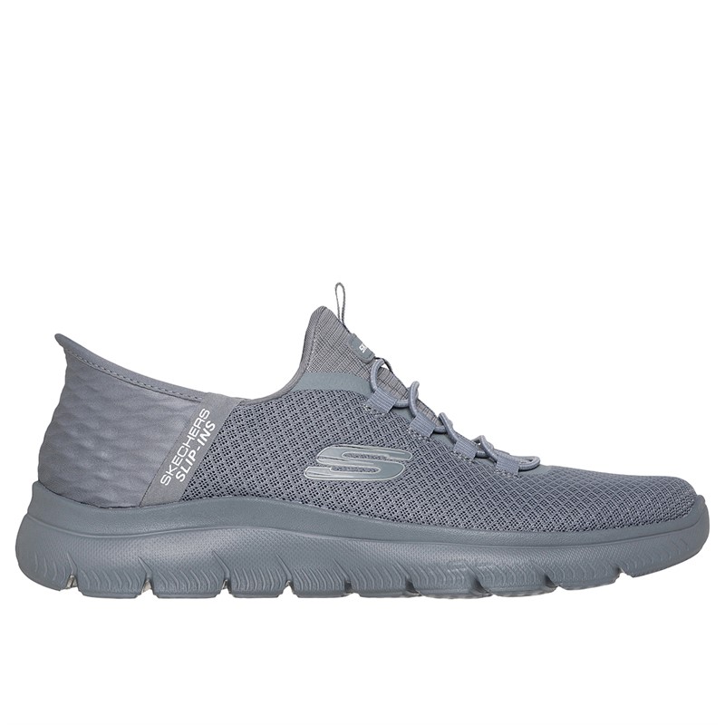 SKECHERS Herren Slip In Summits High Range Sneaker Grau