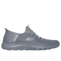 SKECHERS Baskets Homme Montantes Summits Gris
