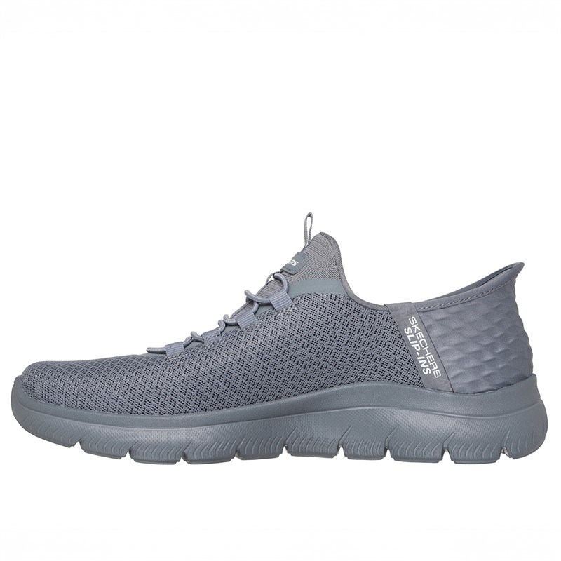 SKECHERS Herren Slip In Summits High Range Sneaker Grau