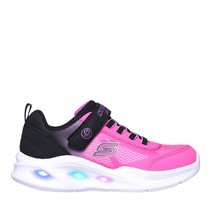 SKECHERS Baskets Deluxe Ombrées Sola Glow Fille Noir
