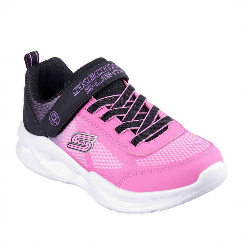 SKECHERS Piger Sola Glow Ombre Deluxe Sneakers Sort