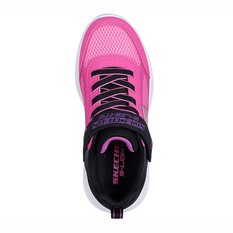 SKECHERS Piger Sola Glow Ombre Deluxe Sneakers Sort