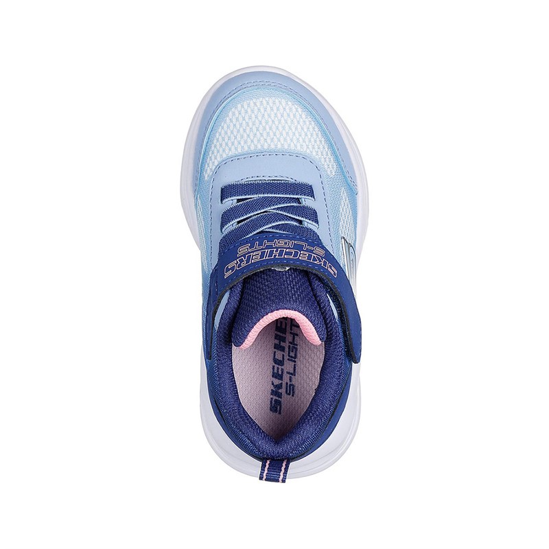 SKECHERS spædBørn Piger Sola Glow Ombre Deluxe Sneakers Marineblå