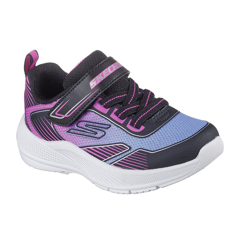 SKECHERS Baskets Microspec Advance Noires Bébés Filles