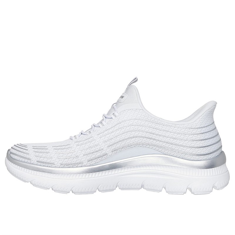 SKECHERS sneakersy wsuwane Summits Plus dla niej kolor Biały