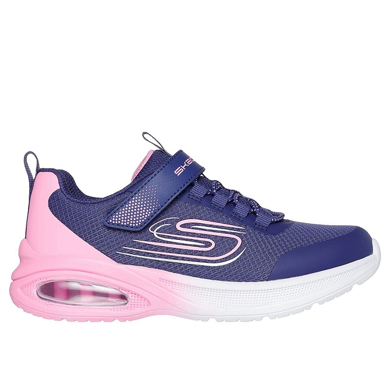 SKECHERS Baskets Microspec Max Advance Fly 3.0 Marine Fille