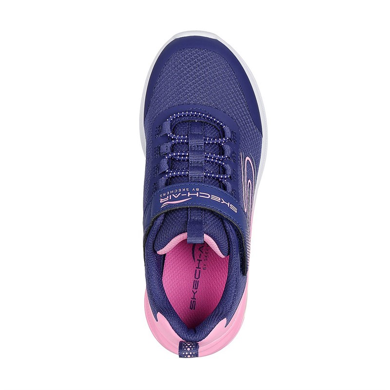 SKECHERS Baskets Microspec Max Advance Fly 3.0 Marine Fille