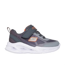 SKECHERS Baby Jongens Meteor - Lights Krendox Sneakers Grijs