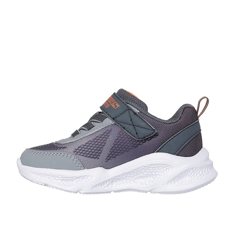 SKECHERS spædBørn Drenge Meteor - Lights Krendox Sneakers Grå